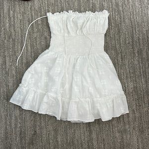 Cleobella White mini sundress
